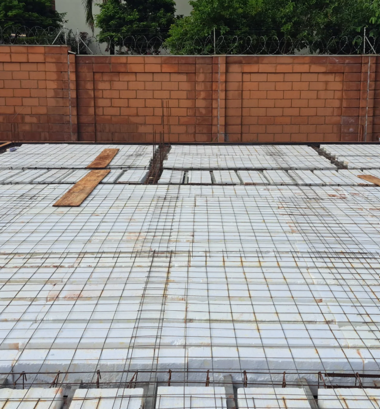 Obra em andamento
